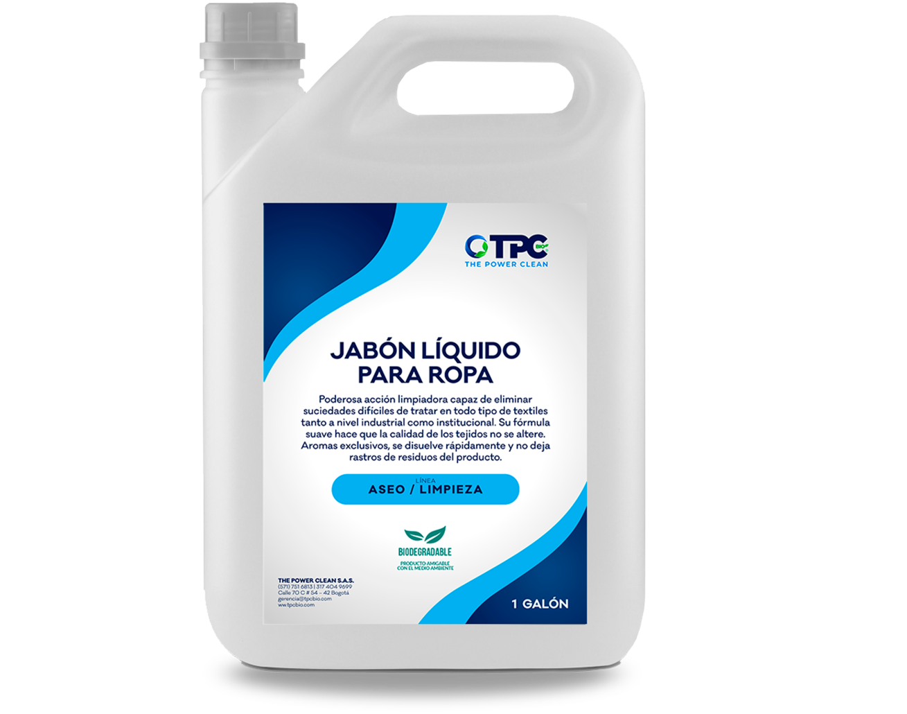 Jabón líquido para ropa | Litro, Galón, Garrafa – TPC Bio